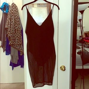 Mesh Bodysuit Dress
